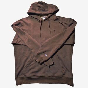 Champion Men's Dark Green Hoodie